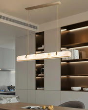 Linear Alabaster Chandelier-DWHOME