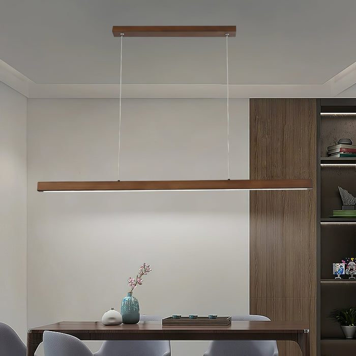 Linear Horizon Pendant Light.