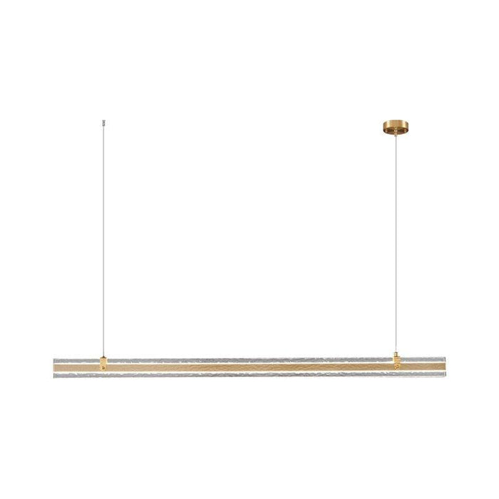 Linear Ribbon Island Pendant Light-DWHOME