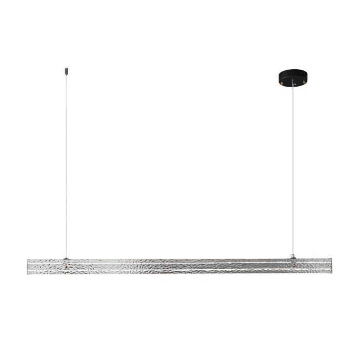 Linear Ribbon Island Pendant Light.