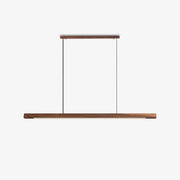 Linear Wooden Pendant Light-DWHOME