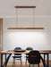 Linear Wooden Pendant Light-DWHOME
