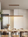 Linear Wooden Pendant Light - Vakkerlight