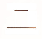 Linear Wooden Pendant Light-DWHOME