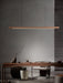 Linear Wooden Pendant Light - Vakkerlight