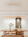 Linear Wooden Pendant Light - Vakkerlight