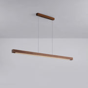 Linear Wooden Pendant Light-DWHOME