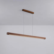 Linear Wooden Pendant Light-DWHOME