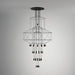 Lines Chandelier - DWHOME