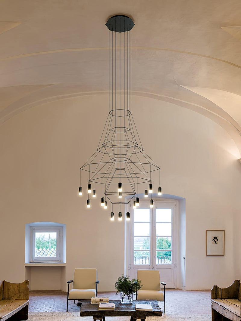 Lines Chandelier-DWHOME
