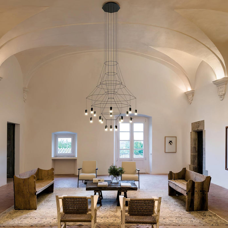 Lines Chandelier-DWHOME