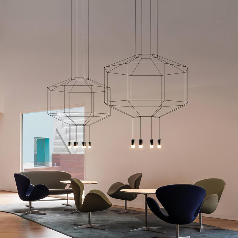 Lines Chandelier-DWHOME