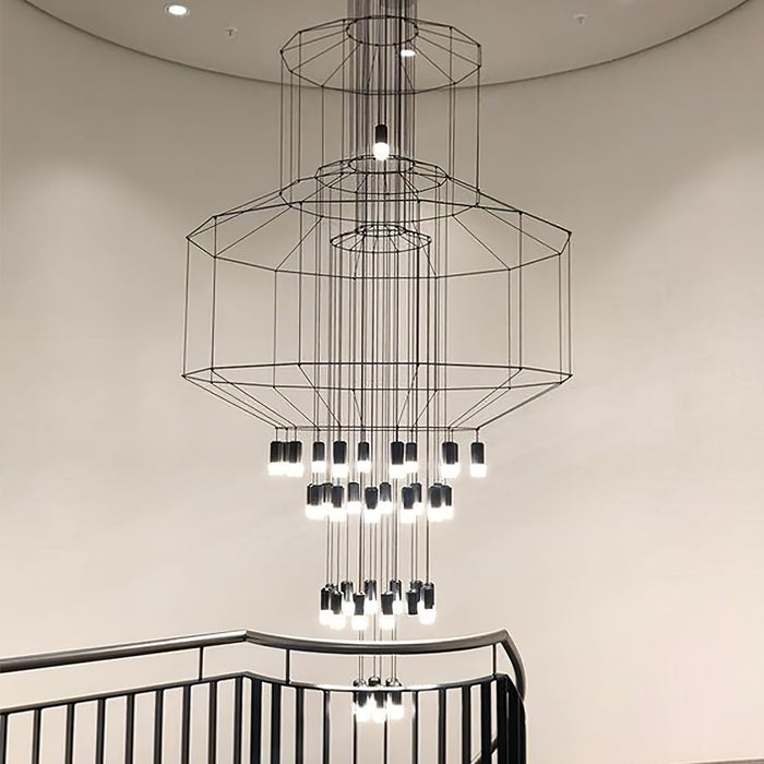 Lines Chandelier.