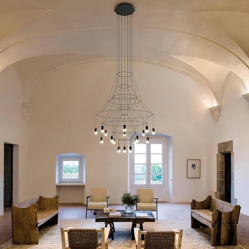 Lines Chandelier-DWHOME