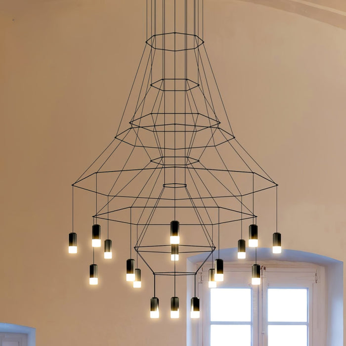 Lines Chandelier.