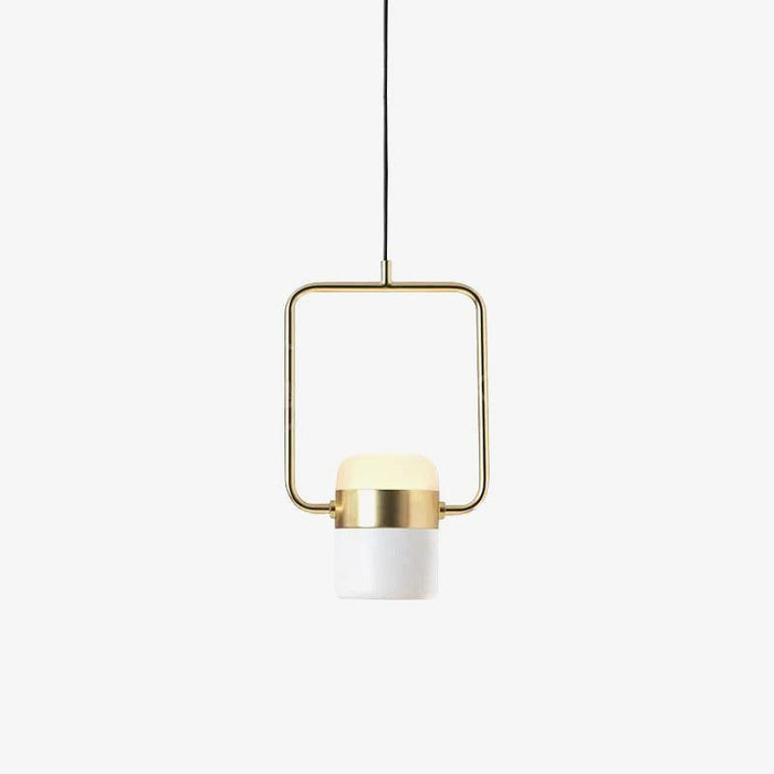 Adjustable Glass Pendant Light.