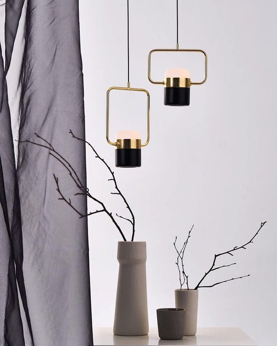 Adjustable Glass Pendant Light-DWHOME