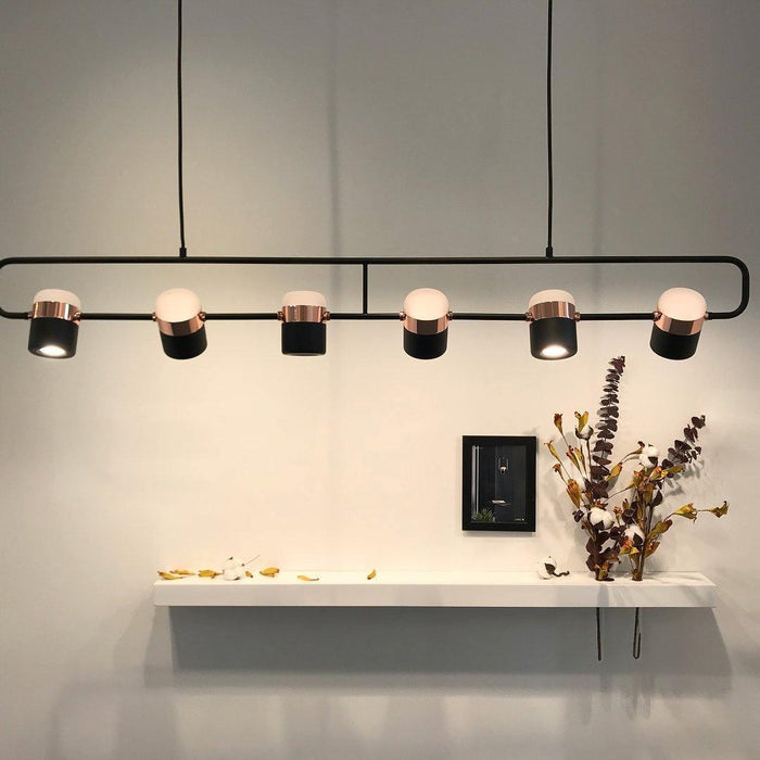 Adjustable Glass Pendant Light-DWHOME
