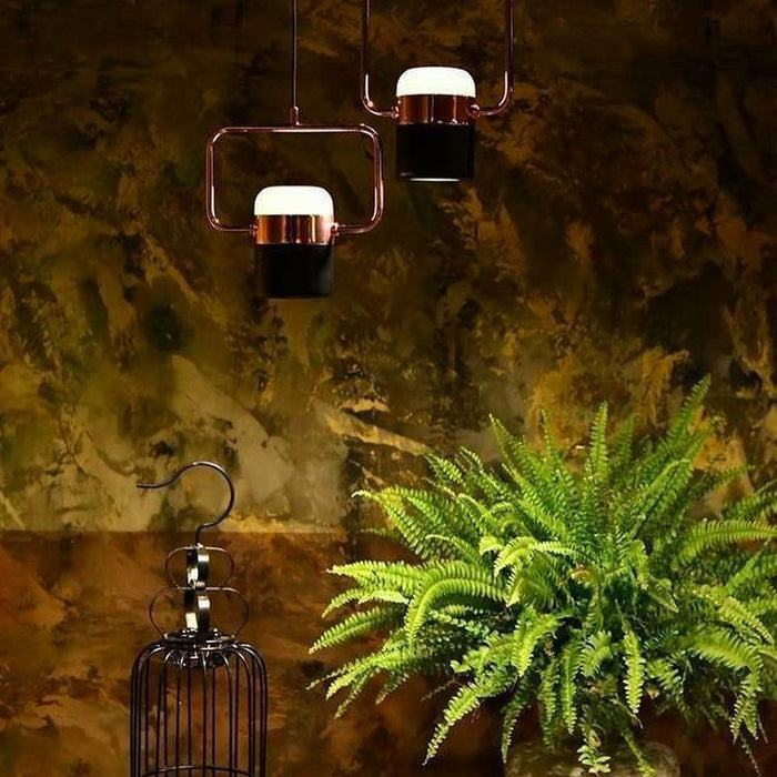 Adjustable Glass Pendant Light-DWHOME