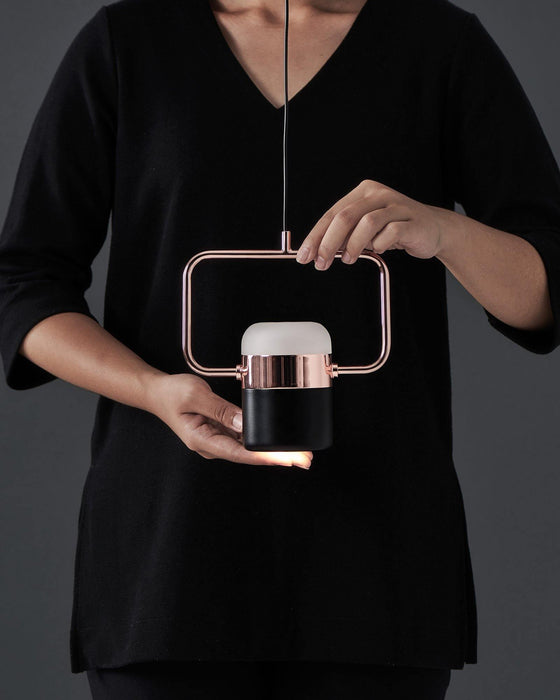 Adjustable Glass Pendant Light-DWHOME