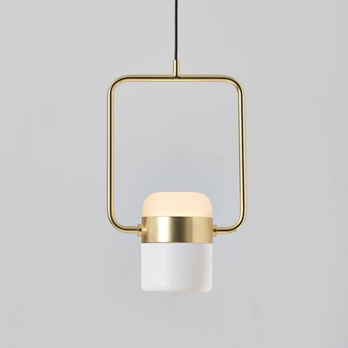 Adjustable Glass Pendant Light.