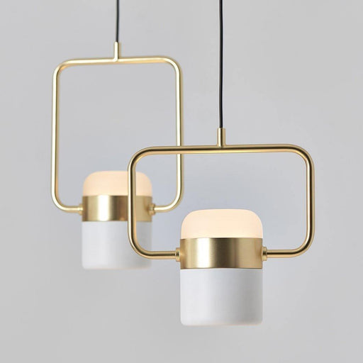 Adjustable Glass Pendant Light.