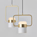 Adjustable Glass Pendant Light.