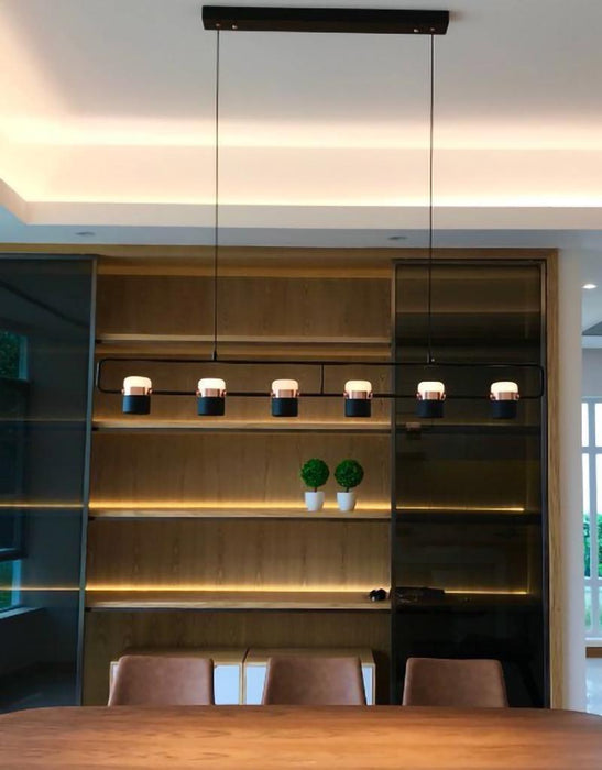 Adjustable Glass Pendant Light-DWHOME