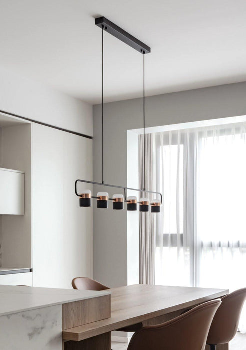 Adjustable Glass Pendant Light-DWHOME