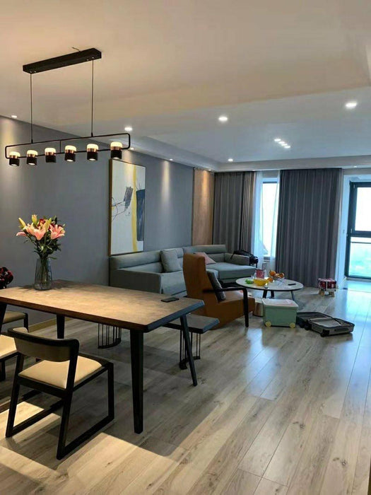 Adjustable Glass Pendant Light-DWHOME