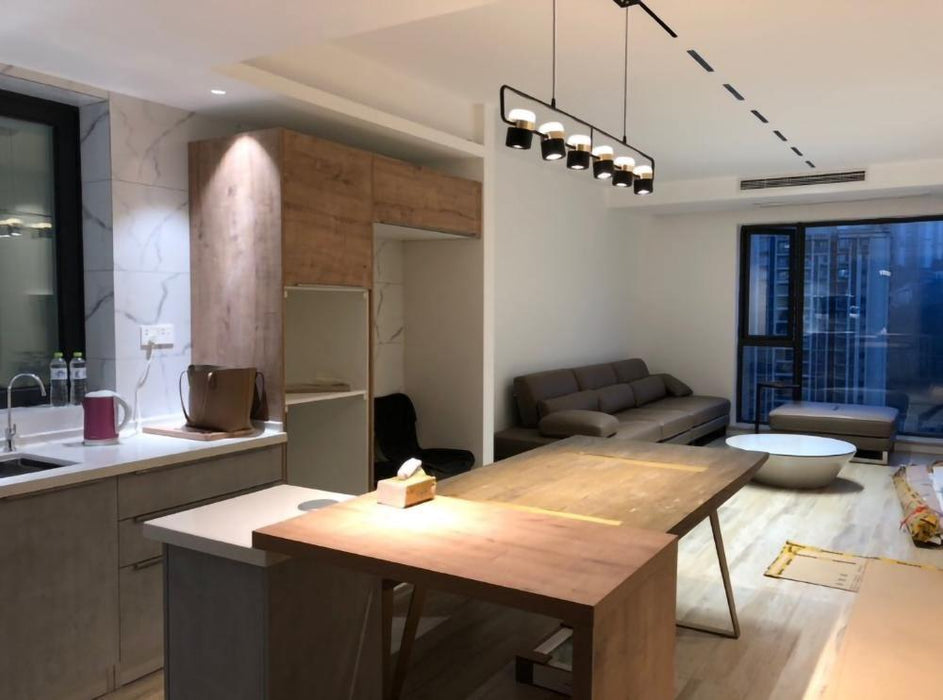 Adjustable Glass Pendant Light-DWHOME