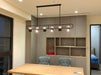 Adjustable Glass Pendant Light.