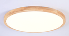 Linnea Scandinavian Slender Wooden Round Ceiling Light.