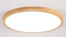 Linnea Scandinavian Slender Wooden Round Ceiling Light.