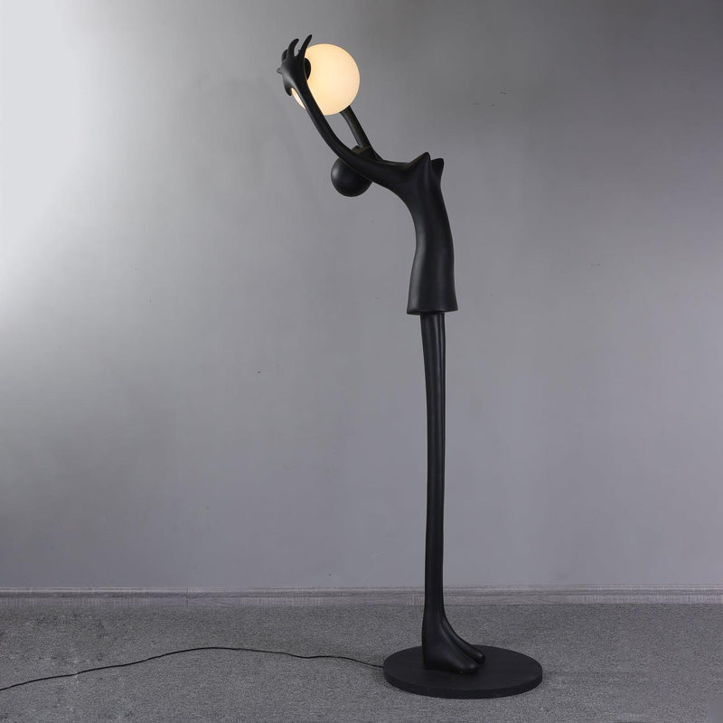 Liora Sculpture Floor Lamp-DWHOME