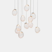 Liquid Glass Stone Pendant Light-DWHOME