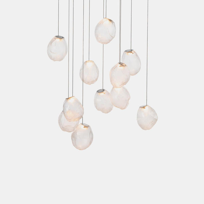 Liquid Glass Stone Pendant Light-DWHOME