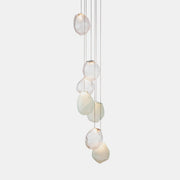 Liquid Glass Stone Pendant Light-DWHOME