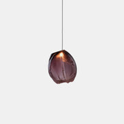 Liquid Glass Stone Pendant Light-DWHOME