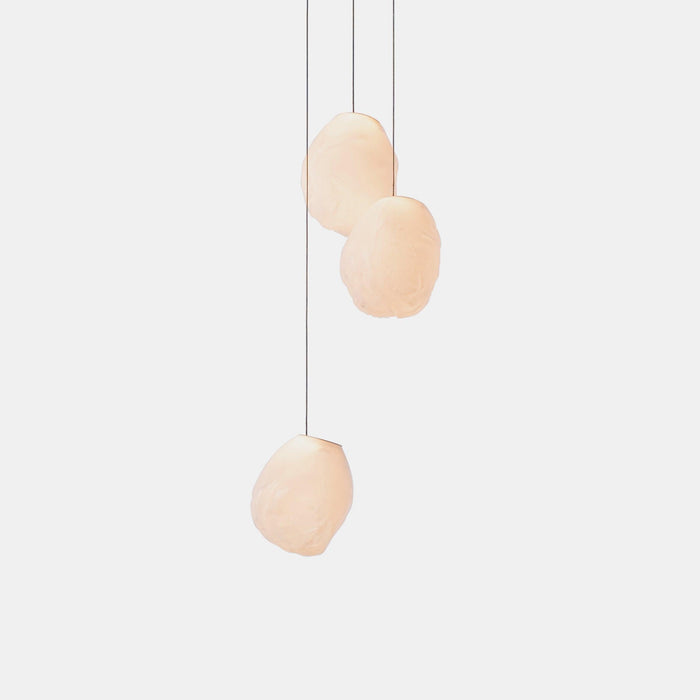 Liquid Glass Stone Pendant Light-DWHOME