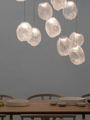 Liquid Glass Stone Pendant Light-DWHOME