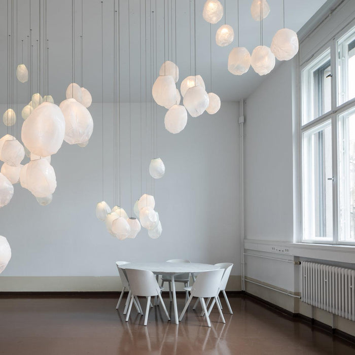 Liquid Glass Stone Pendant Light-DWHOME