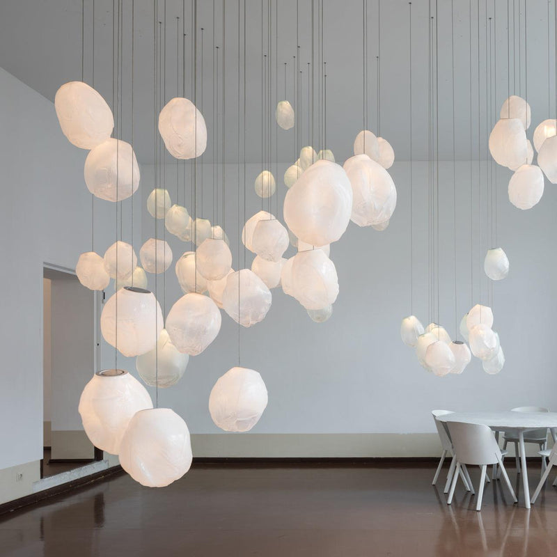 Liquid Glass Stone Pendant Light-DWHOME