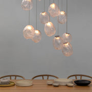 Liquid Glass Stone Pendant Light-DWHOME