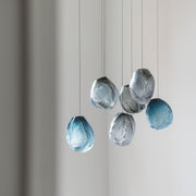 Liquid Glass Stone Pendant Light-DWHOME