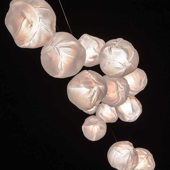 Liquid Glass Stone Pendant Light.