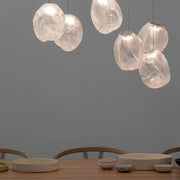 Liquid Glass Stone Pendant Light-DWHOME