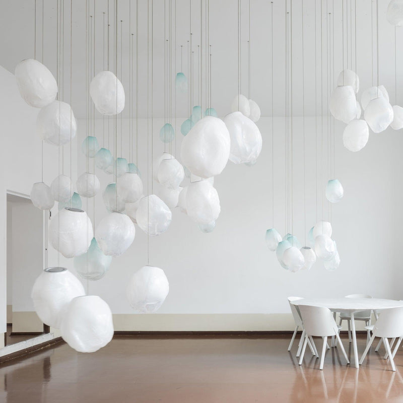 Liquid Glass Stone Pendant Light-DWHOME