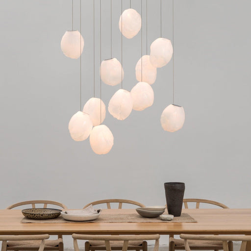 Liquid Glass Stone Pendant Light-DWHOME