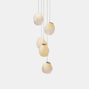 Liquid Glass Stone Pendant Light-DWHOME